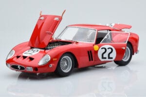 Ferrari 250 GTO #22 24 Hours of Le Mans 1962 Kyosho 1:18 08438B Metalli — kuva 2 / 10
