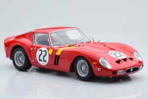 Ferrari 250 GTO #22 24 Hours of Le Mans 1962 Kyosho 1:18 08438B Metalli — kuva 6 / 10