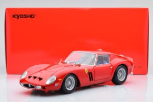 Ferrari 250 GTO Punainen Kyosho 1:18 08438R Metalli — kuva 10 / 10