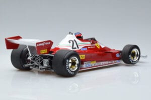 Ferrari 312 T2 B #21 G. Villeneuve Canadian GP 1977 MCG 1:18 MCG18623F Metalli — kuva 2 / 6