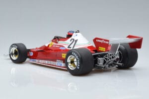 Ferrari 312 T2 B #21 G. Villeneuve Canadian GP 1977 MCG 1:18 MCG18623F Metalli — kuva 5 / 6