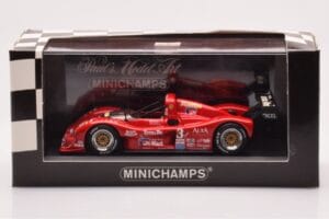 Ferrari 333 SP #3 Y. Dalmas / S. Johansson / Evans / Velez Sebring 12 Hours Winner 1997 Minichamps 1:43 430977603 Metalli — kuva 4 / 4