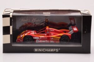 Ferrari 333 SP #3 Moretti Racing G. Moretti / D. Theys / M. Baldi 24 Hours of Le Mans 1997 Minichamps 1:43 430977693 Metalli — kuva 4 / 4