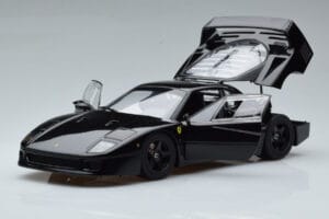 Ferrari F40 Lightweight Musta Kyosho 1:18 08412BK Metalli — kuva 2 / 12
