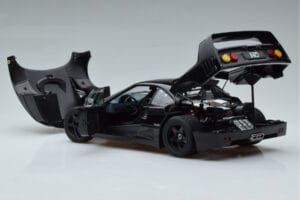 Ferrari F40 Lightweight Musta Kyosho 1:18 08412BK Metalli — kuva 6 / 12
