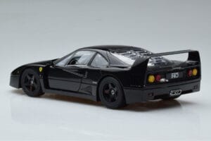 Ferrari F40 Lightweight Musta Kyosho 1:18 08412BK Metalli — kuva 7 / 12