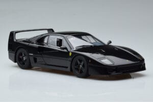 Ferrari F40 Lightweight Musta Kyosho 1:18 08412BK Metalli — kuva 8 / 12