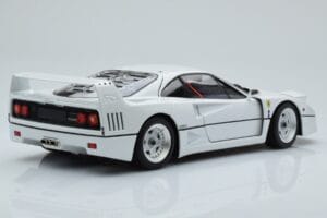 Ferrari F40 Helmenvalkea Kyosho 1:18 08416PW-G Metalli — kuva 3 / 8