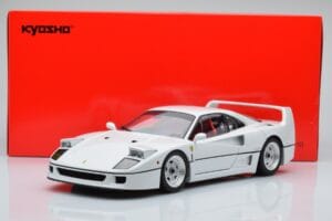 Ferrari F40 Helmenvalkea Kyosho 1:18 08416PW-G Metalli — kuva 8 / 8