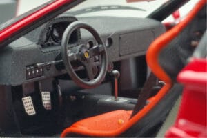Ferrari F40 Punainen Metallic Asia Exclusive Kyosho 1:18 08416RM-G Metalli — kuva 12 / 14