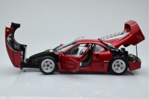 Ferrari F40 Punainen Metallic Asia Exclusive Kyosho 1:18 08416RM-G Metalli — kuva 4 / 14