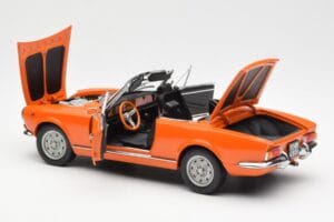 Fiat 124 BS Oranssi Sun Star 1:18 4906 Metalli — kuva 5 / 8