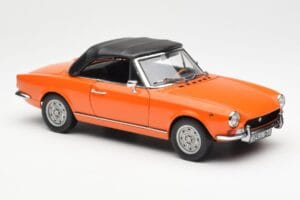 Fiat 124 BS Oranssi Sun Star 1:18 4906 Metalli — kuva 6 / 8