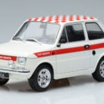 Fiat 126 Abarth Valkoinen MCG 1:18 MCG18325 Metalli