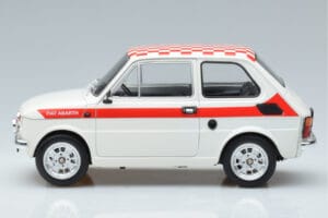 Fiat 126 Abarth Valkoinen MCG 1:18 MCG18325 Metalli — kuva 3 / 6