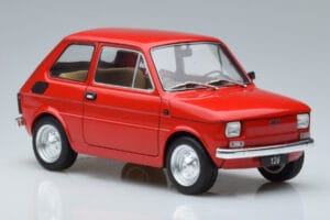 Fiat 126 Punainen MCG 1:18 MCG18323 Metalli — kuva 4 / 6