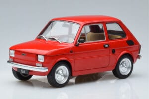Fiat 126 Punainen MCG 1:18 MCG18323 Metalli