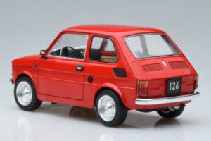 Fiat 126 Punainen MCG 1:18 MCG18323 Metalli — kuva 5 / 6