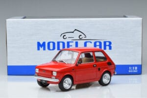 Fiat 126 Punainen MCG 1:18 MCG18323 Metalli — kuva 6 / 6