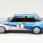 Fiat 131 Abarth #5 Team Fiat Works Rally Portugal 1980 Kyosho 1:18 08376A Metalli - image 4 of 8