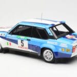 Fiat 131 Abarth #5 Team Fiat Works Rally Portugal 1980 Kyosho 1:18 08376A Metalli - image 7 of 8