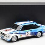 Fiat 131 Abarth #5 Team Fiat Works Rally Portugal 1980 Kyosho 1:18 08376A Metalli - image 8 of 8