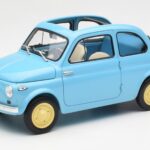Fiat Nuova 500 Celeste Sininen Kyosho 1:18 08966LB