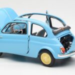 Fiat Nuova 500 Celeste Sininen Kyosho 1:18 08966LB - image 5 of 8