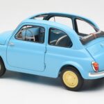Fiat Nuova 500 Celeste Sininen Kyosho 1:18 08966LB - image 7 of 8