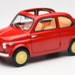 Fiat Nuova 500 Coral Punainen Kyosho 1:18 08966R