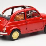 Fiat Nuova 500 Coral Punainen Kyosho 1:18 08966R - image 3 of 8