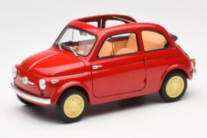 Fiat Nuova 500 Coral Punainen Kyosho 1:18 08966R