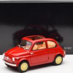 Fiat Nuova 500 Coral Punainen Kyosho 1:18 08966R - image 8 of 8