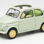 Fiat Nuova 500 Clear Vihreä Kyosho 1:18 08966LG