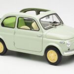 Fiat Nuova 500 Clear Vihreä Kyosho 1:18 08966LG - image 6 of 8