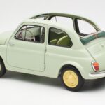 Fiat Nuova 500 Clear Vihreä Kyosho 1:18 08966LG - image 7 of 8