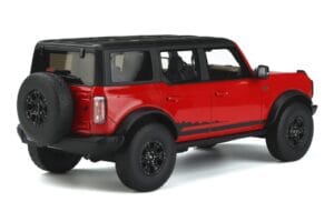 Ford Bronco 4-Door Wildtrak Punainen GT Spirit 1:18 GT360 Hartsi — kuva 2 / 5