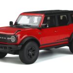 Ford Bronco 4-Door Wildtrak Punainen GT Spirit 1:18 GT360