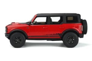 Ford Bronco 4-Door Wildtrak Punainen GT Spirit 1:18 GT360 Hartsi — kuva 3 / 5