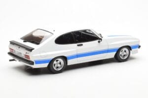 Ford Capri Mk2 X-Pack Valkoinen MCG 1:18 MCG18347 Metalli — kuva 2 / 6