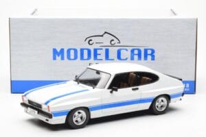 Ford Capri Mk2 X-Pack Valkoinen MCG 1:18 MCG18347 Metalli — kuva 6 / 6