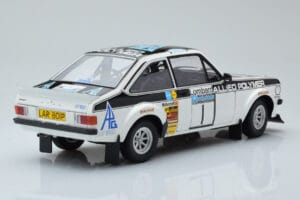 Ford Escort RS 1800 Allied Polymer #1 T. Makinen / H. Liddon Winner RAC Rally 1975 Minichamps 1:18 100758401 Metalli — kuva 3 / 8