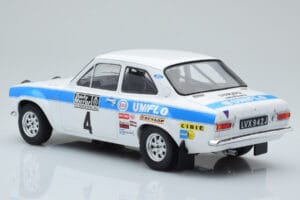 Ford Escort Mk1 RS1600 Night Version #4 R. Clark / T. Mason RAC Rally 1972 IXO 1:18 18RMC101 Metalli — kuva 5 / 6