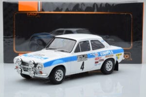 Ford Escort Mk1 RS1600 Night Version #4 R. Clark / T. Mason RAC Rally 1972 IXO 1:18 18RMC101 Metalli — kuva 6 / 6
