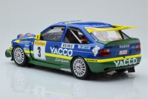 Ford Escort RS Cosworth #9 P. Bernardini / J-M. Andrie Rally Monte Carlo 1996 Otto 1:18 OT1028 Hartsi — kuva 5 / 6