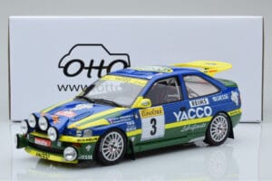 Ford Escort RS Cosworth #9 P. Bernardini / J-M. Andrie Rally Monte Carlo 1996 Otto 1:18 OT1028 Hartsi — kuva 6 / 6