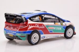 Ford Fiesta RS WRC Ford Abu Dhabi #3 M. Hirvonen / J. Lehtinen Winner Rally Australia 2011 Minichamps 1:18 151110803 Metalli — kuva 2 / 6