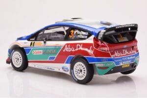 Ford Fiesta RS WRC Ford Abu Dhabi #3 M. Hirvonen / J. Lehtinen Winner Rally Australia 2011 Minichamps 1:18 151110803 Metalli — kuva 5 / 6