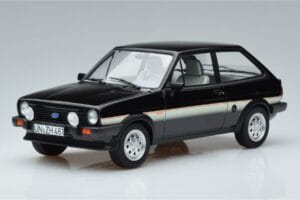 Ford Fiesta XR2 Mk1 Musta Norev 1:18 182743 Metalli