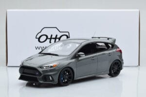 Ford Focus RS Mk3 Stealth Harmaa Otto 1:18 OT779 Hartsi — kuva 6 / 6